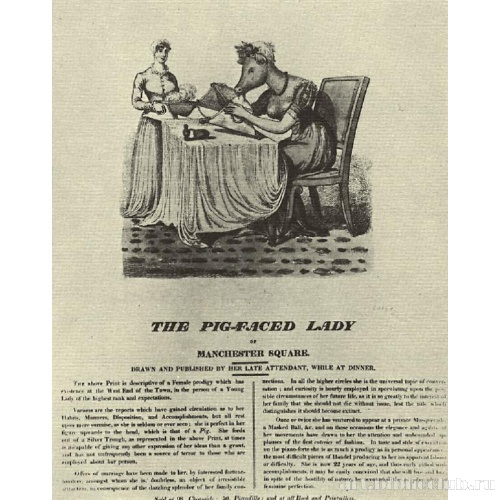 Свиноголовая женщина с Манчестер-сквер