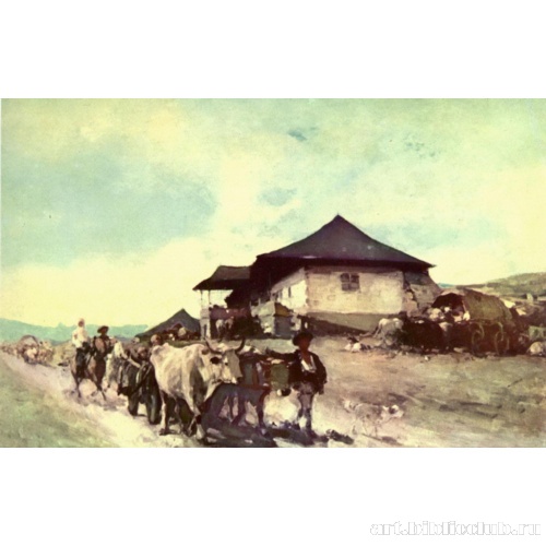 Воз с волами в Орэции