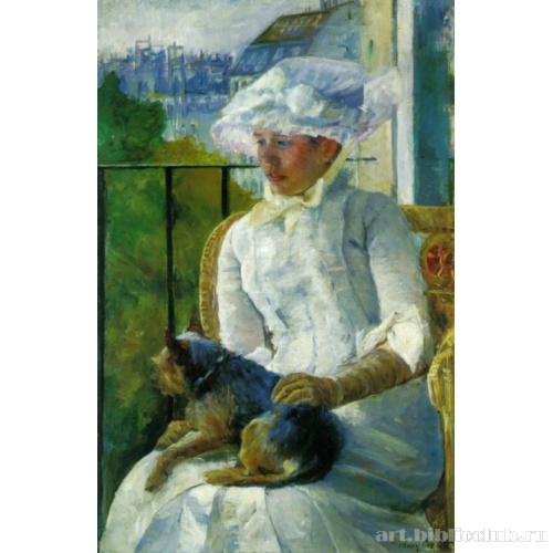 Молодая девушка у окна