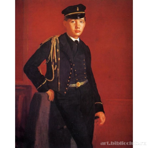 Ашиль Дега в форме кадета