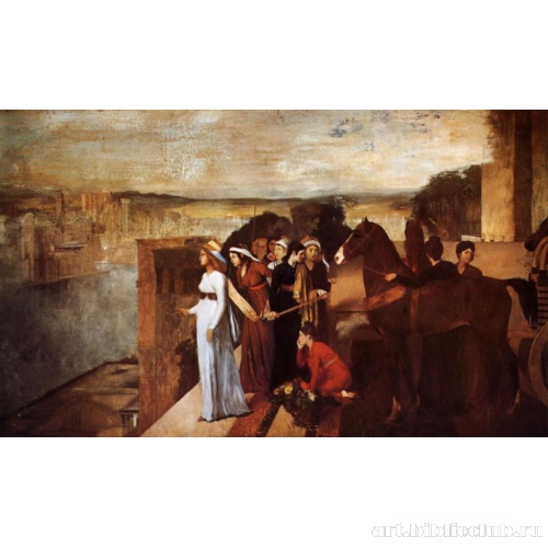 Семирамида, строящая Вавилон