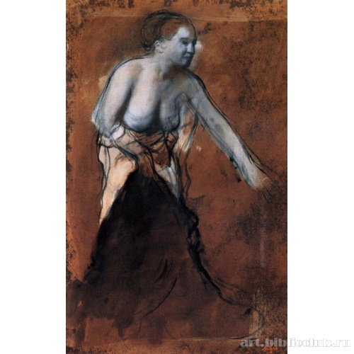 Стоящая обнаженная