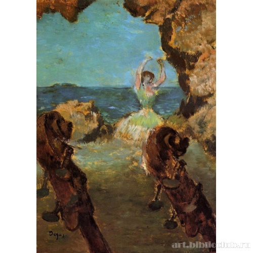 Балерина на сцене