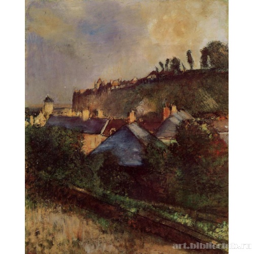 Дома у подножия горы в Сен-Валери-сюр-Сомм