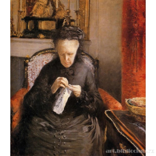 Портрет мадам Мартиаль Кайботт (мать художника)