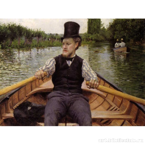 Прогулка на лодке (Гребец в цилиндре)