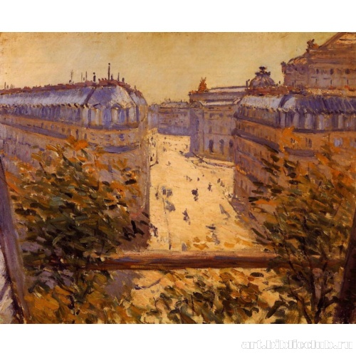 Вид улицы Алеви с балкона