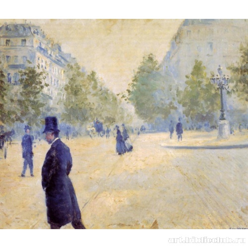 Площадь св.Августина. Туман