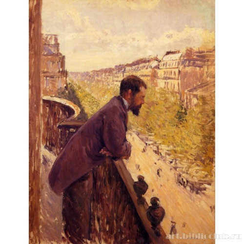 Мужчина на балконе