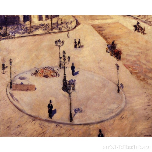 Островок безопасности. Бульвар Османн