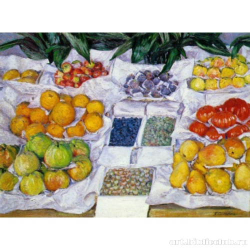 Фрукты на лотке