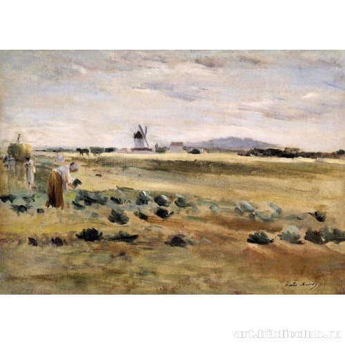 Маленькая мельница в Женевильер