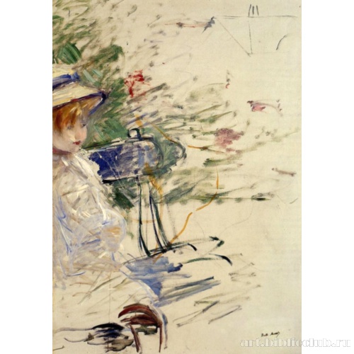 Маленькая девочка в саду