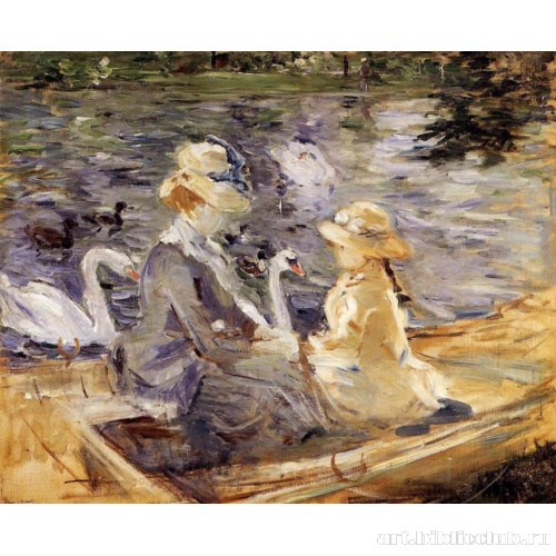 На озере в Булонском лесу