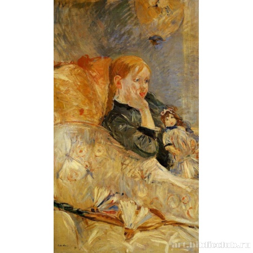 Маленькая девочка с куклой