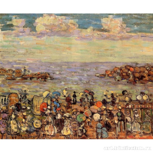 Пляж в Сан Мало