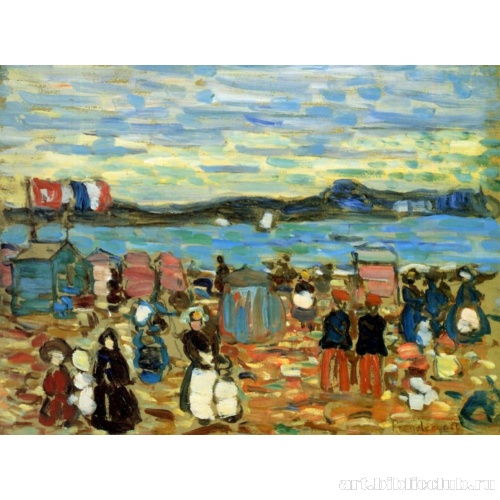 Купальные кабинки, Сан Мало