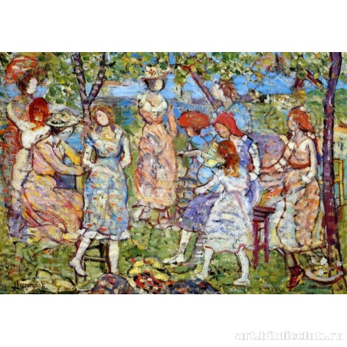 Девушки в парке