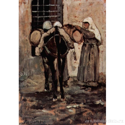 Монахиня и осёл