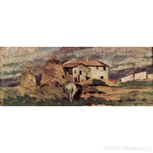 Крестьянский дом на фоне ливорнского пейзажа