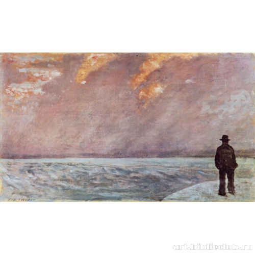 Заход солнца на море