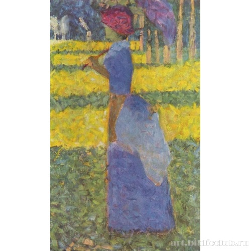 Женщина с солнечным зонтиком