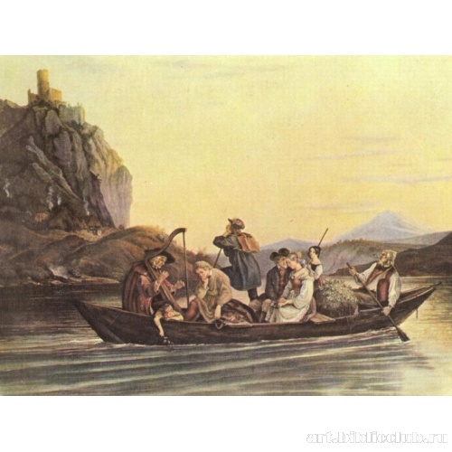 Переправа у скалы Шрекенштайн