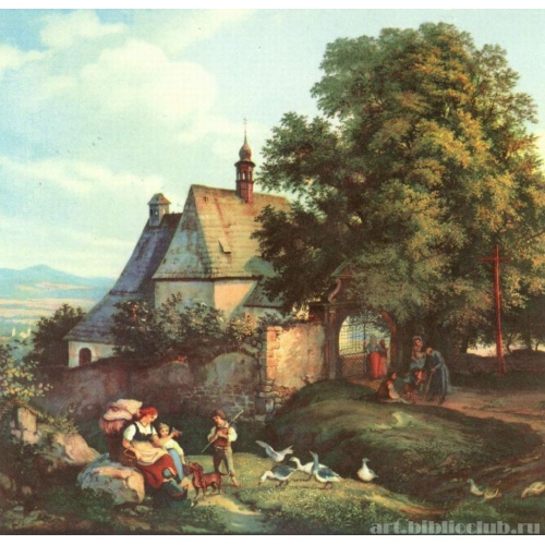 Церковь св. Анна в Граупене. Богемия