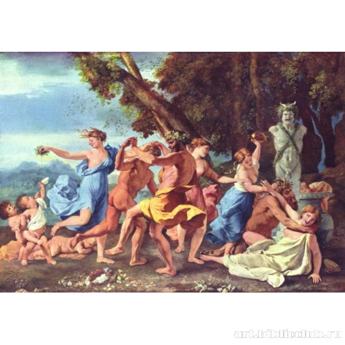 Вакханалия перед изваянием Пана