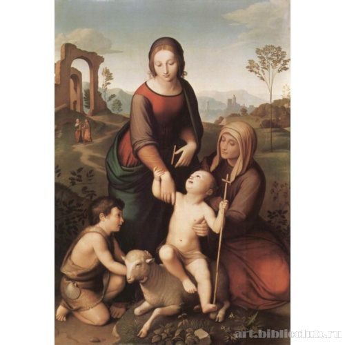 Мария и Елизавета с младенцами Иисусом и Иоанном