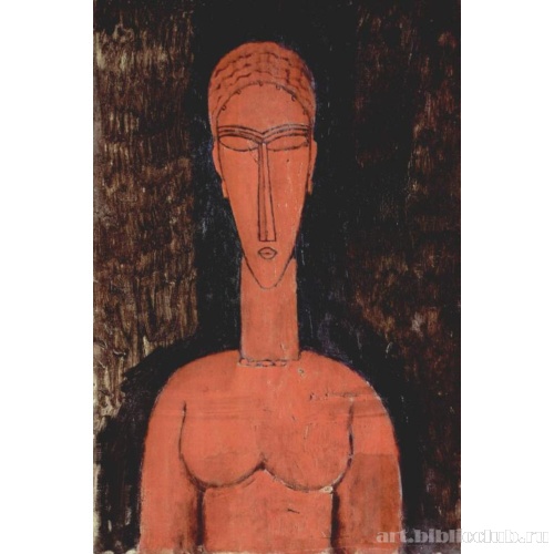 Красный бюст