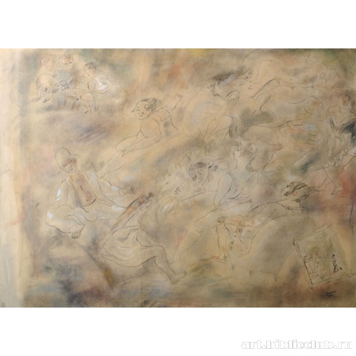 Вечеринка. Композиция с фигурами