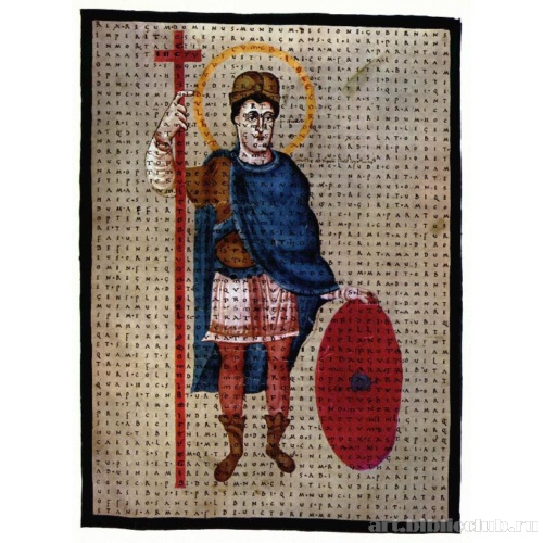 Хвала Кресту святому Рабана Мавра. Людовик Благочестивый