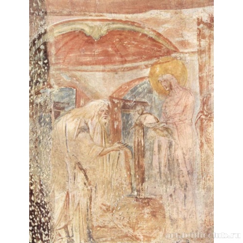 Фрески из приходской церкви Кастельсеприо (восточные хоры); Сретение