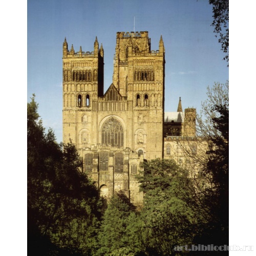 Собор в Дареме. Вид с запада