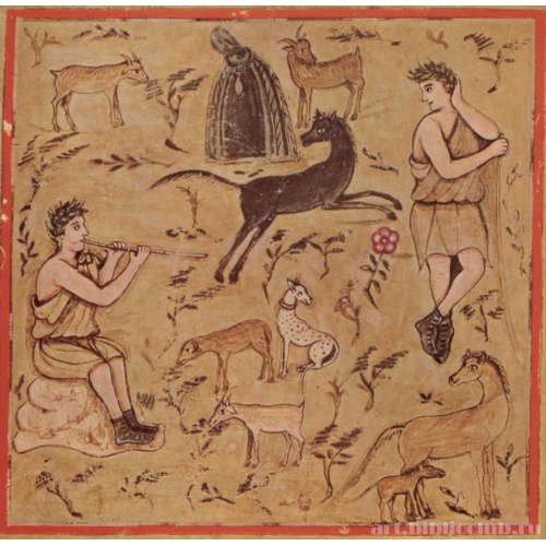 Георгики Вергилия (3-я книга). Пастухи среди стад