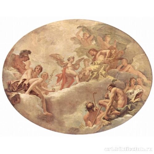 Серия картин для Берлингтон-хауса в Лондоне. Купидон перед Юпитером