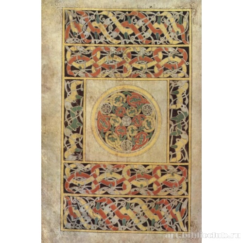 Книга из Дарроу. Страница-заставка с узором