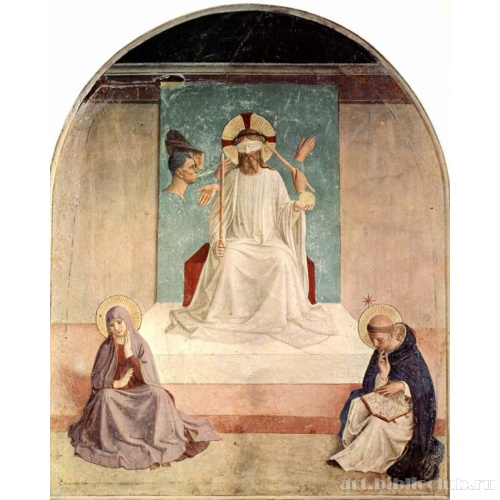 Цикл фресок доминиканского монастыря Сан Марко во Флоренции, сцена: Осмеяние Христа