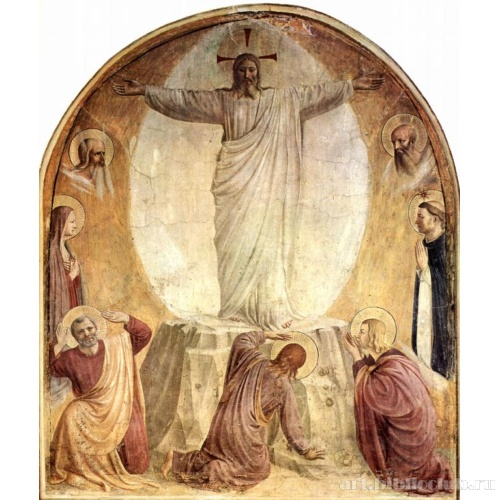 Цикл фресок доминиканского монастыря Сан Марко во Флоренции, сцена: Преображение