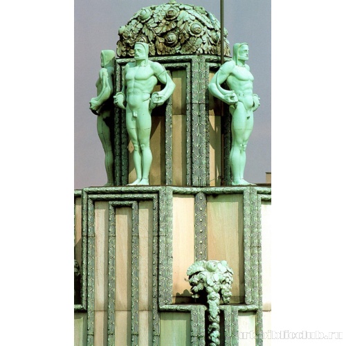 Башня и скульптурная группа особняка Стокле