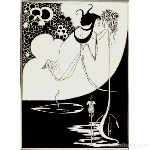 Кульминация. Иллюстрация к пъесе Оскара Уайльда «Саломея»