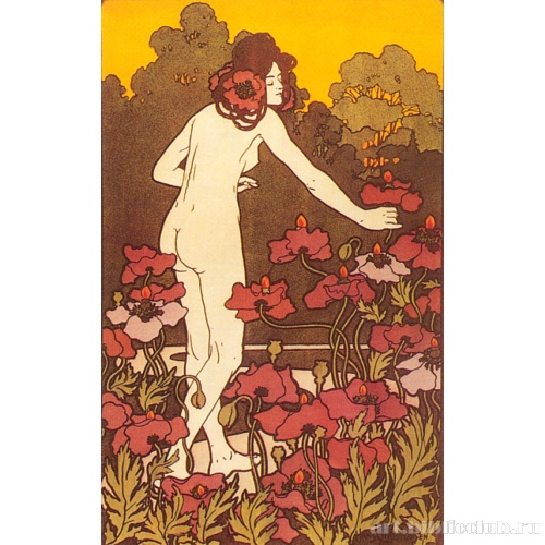 Любовное свидание. Из сборника «Современные эстампы»