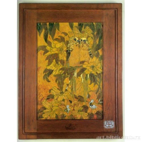 Панно «Попугаи»