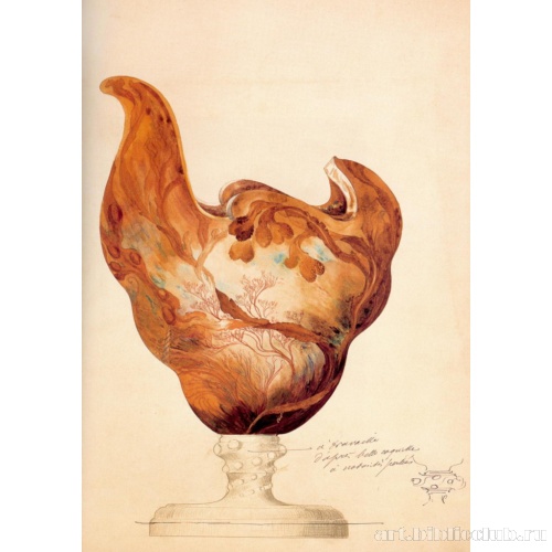 Проект декора с осьминогами для вазы