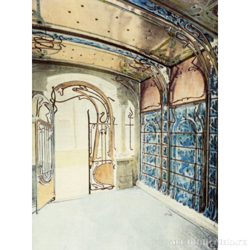 Главный вход в особняк Беранже