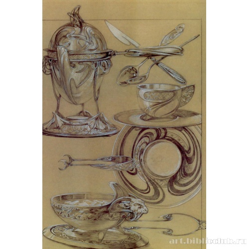 Иллюстрация из альбома «Образцы декоративно-прикладного искусства»