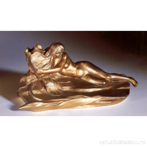 Чернильница «Женщина с маками»