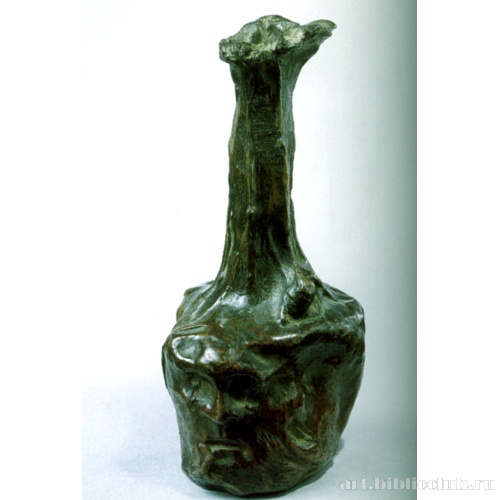 Ваза с мужским лицом в гримасе боли