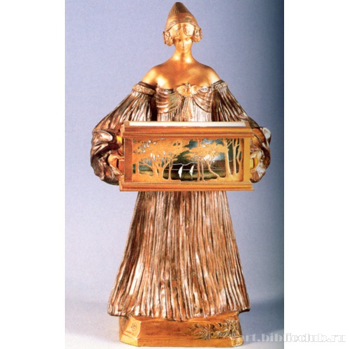 Настольная лампа «Фея с ларцом»